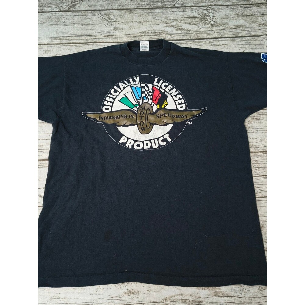 Indianapolis Speedway Graphic Start Your Engines T Shirt Size XL